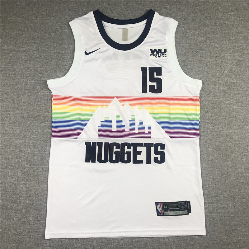 Denver Nuggets Nikola Jokic #15 City Edition - Embroidered Jersey