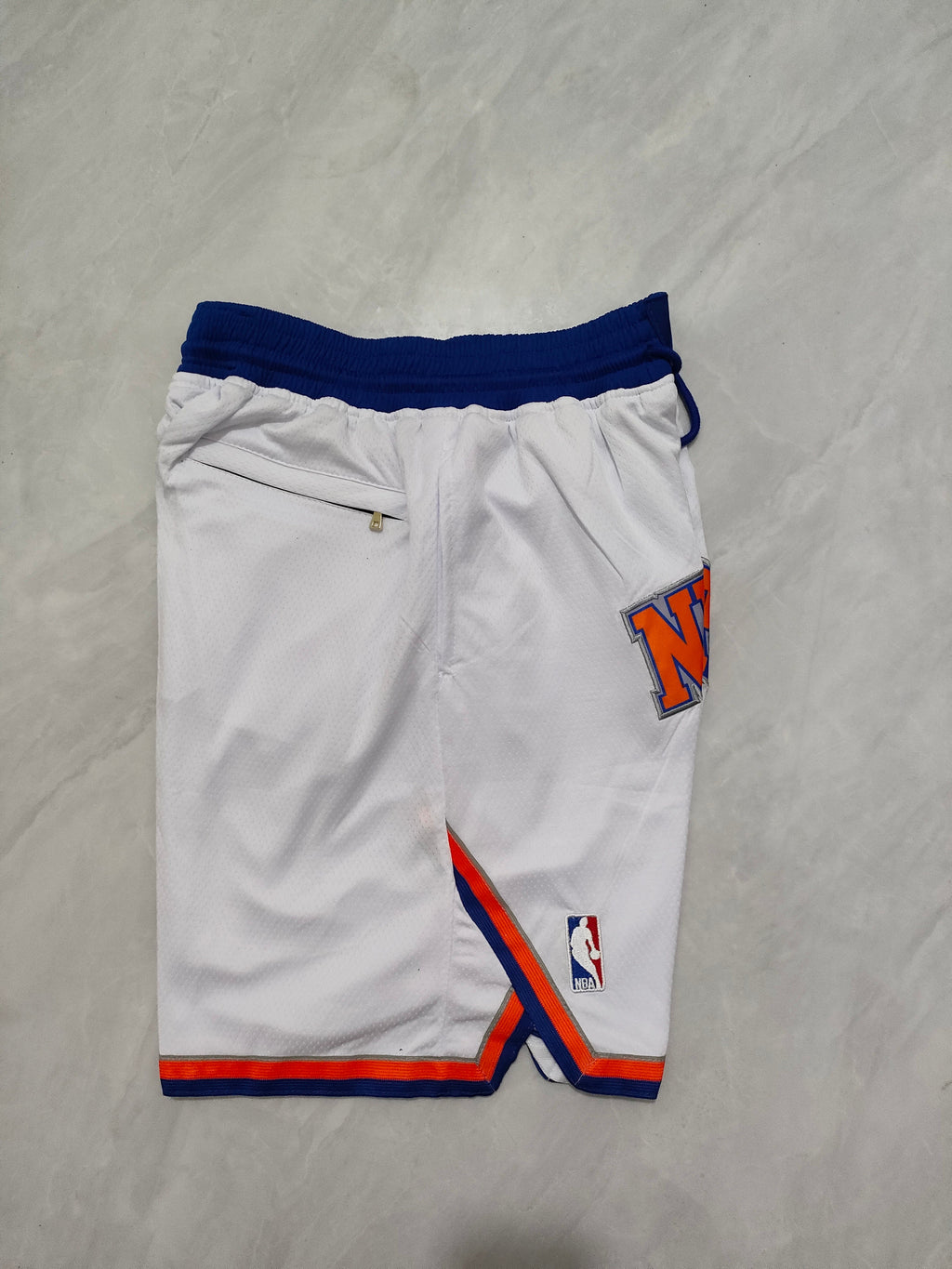 New York Knicks White Regular Edition Pocket Shorts