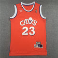 Cleveland Cavaliers LeBron James #23 Throwback - Embroidered Jersey