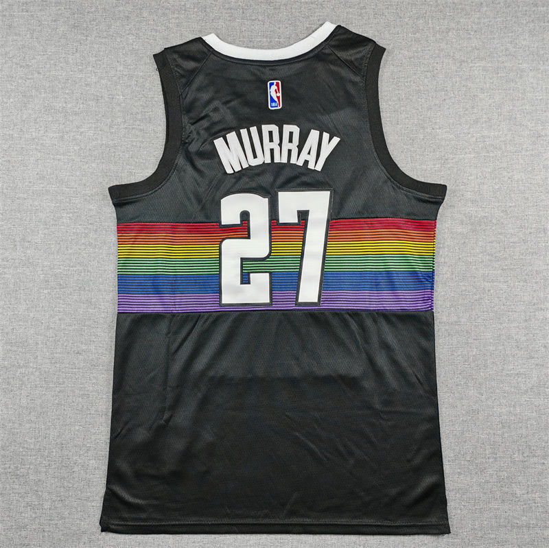 Denver Nuggets Jamal Murray #27 2026 City Edition ！ Embroidered Jersey
