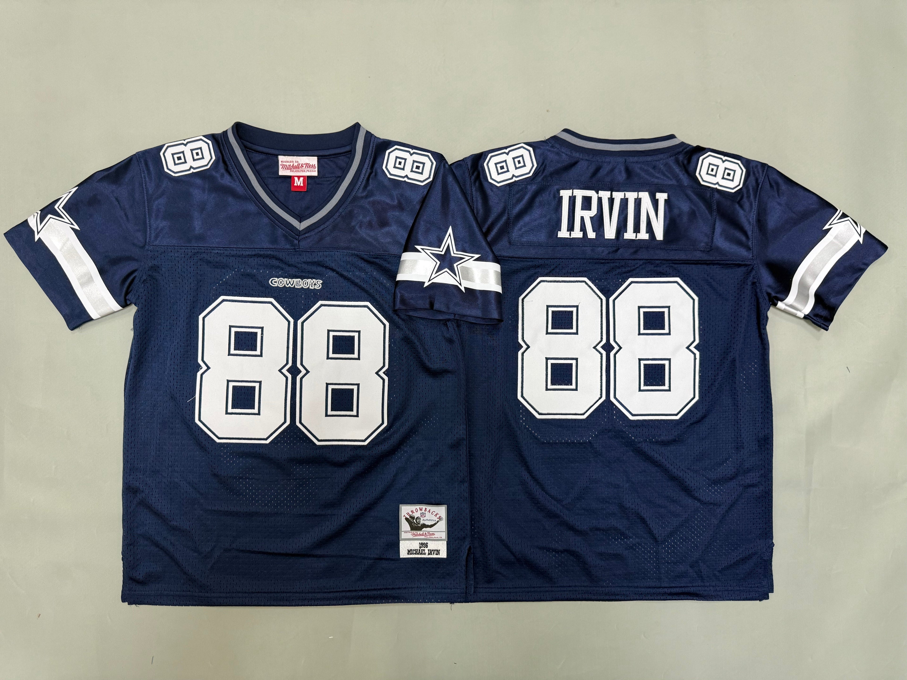 Youth Michael Irvin  #88 Dallas Cowboys Vintage Throwback Jersey
