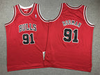 Youth Dennis Rodman Chicago Bulls #91 Embroidered Jersey