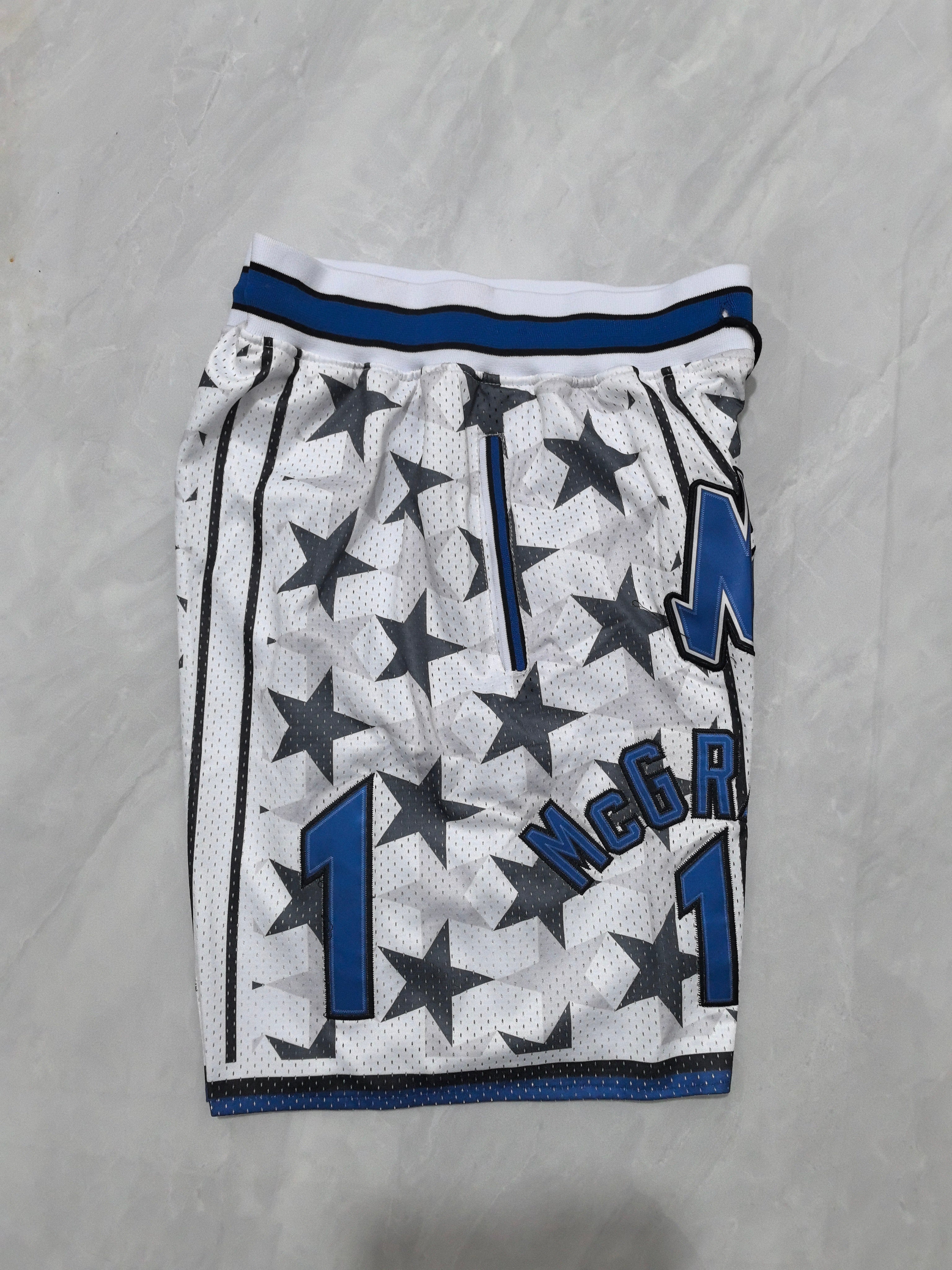 Orlando Magic White Retro Pocket Shorts