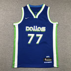 Youth Luka Don?i? Dallas Mavericks #77 City Edition Embroidered  Jersey
