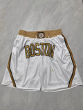 Boston Celtics 2026 White City Edition Pocket Shorts