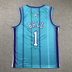 Youth LaMelo Ball Charlotte Hornets #1 Embroidered Jersey