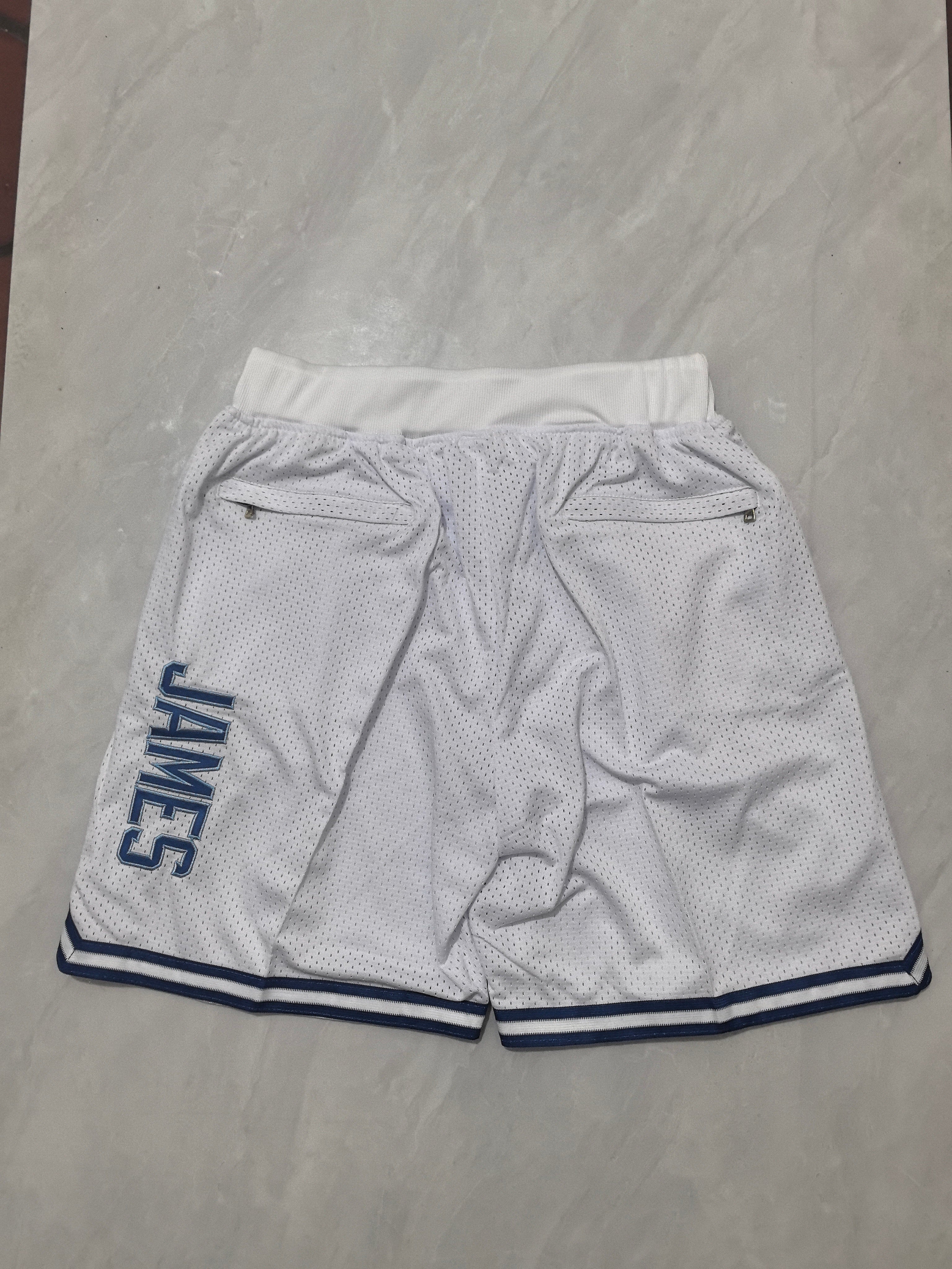 Movie Version White Pocket Shorts