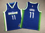 Youth Kyrie Irving Dallas Mavericks #11 City Edition Embroidered  Jersey