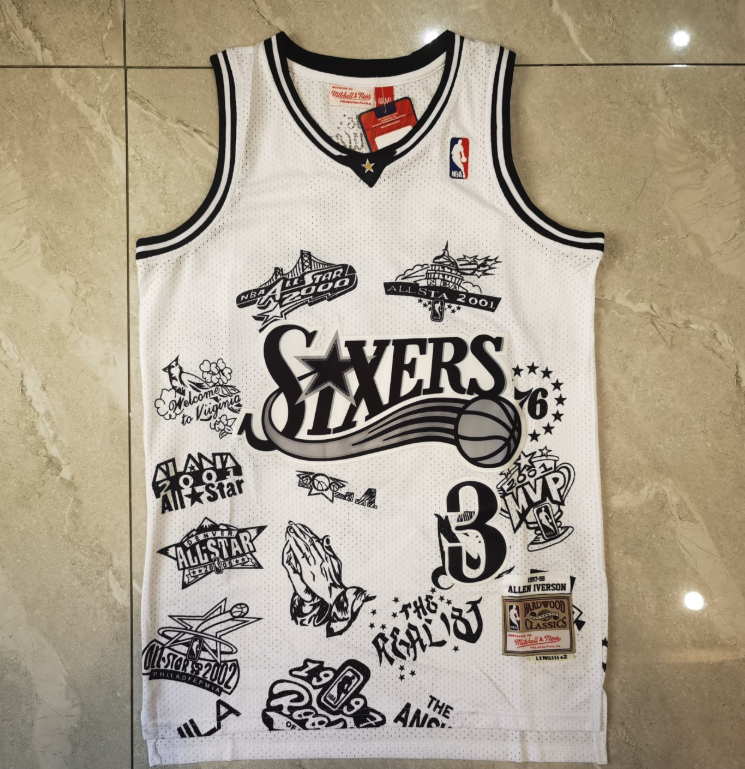 Allen Iverson Philadelphia 76ers Jersey