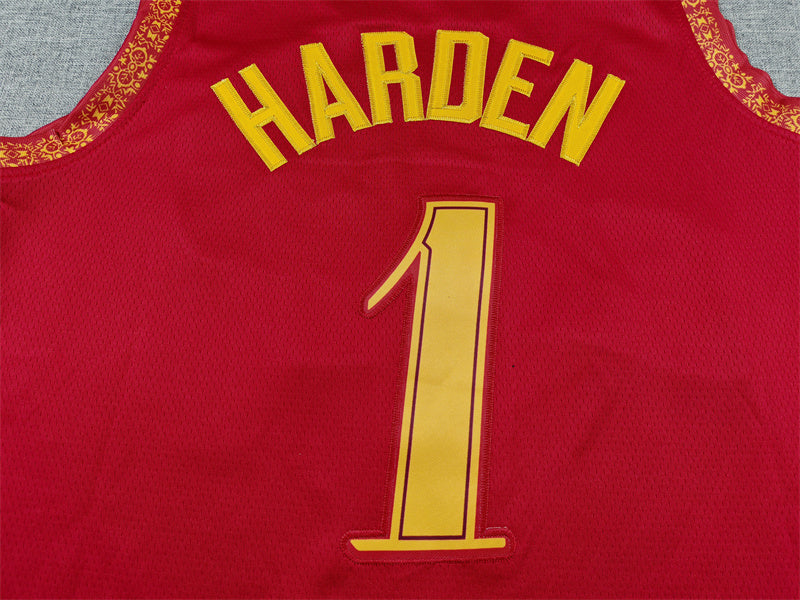 Cleveland Cavaliers James Harden #1 2026 City Edition ！ Embroidered Jersey