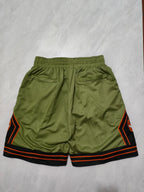 Chicago Bulls Army Green Pocket Shorts