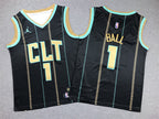 Youth LaMelo Ball Charlotte Hornets #1 Embroidered Jersey