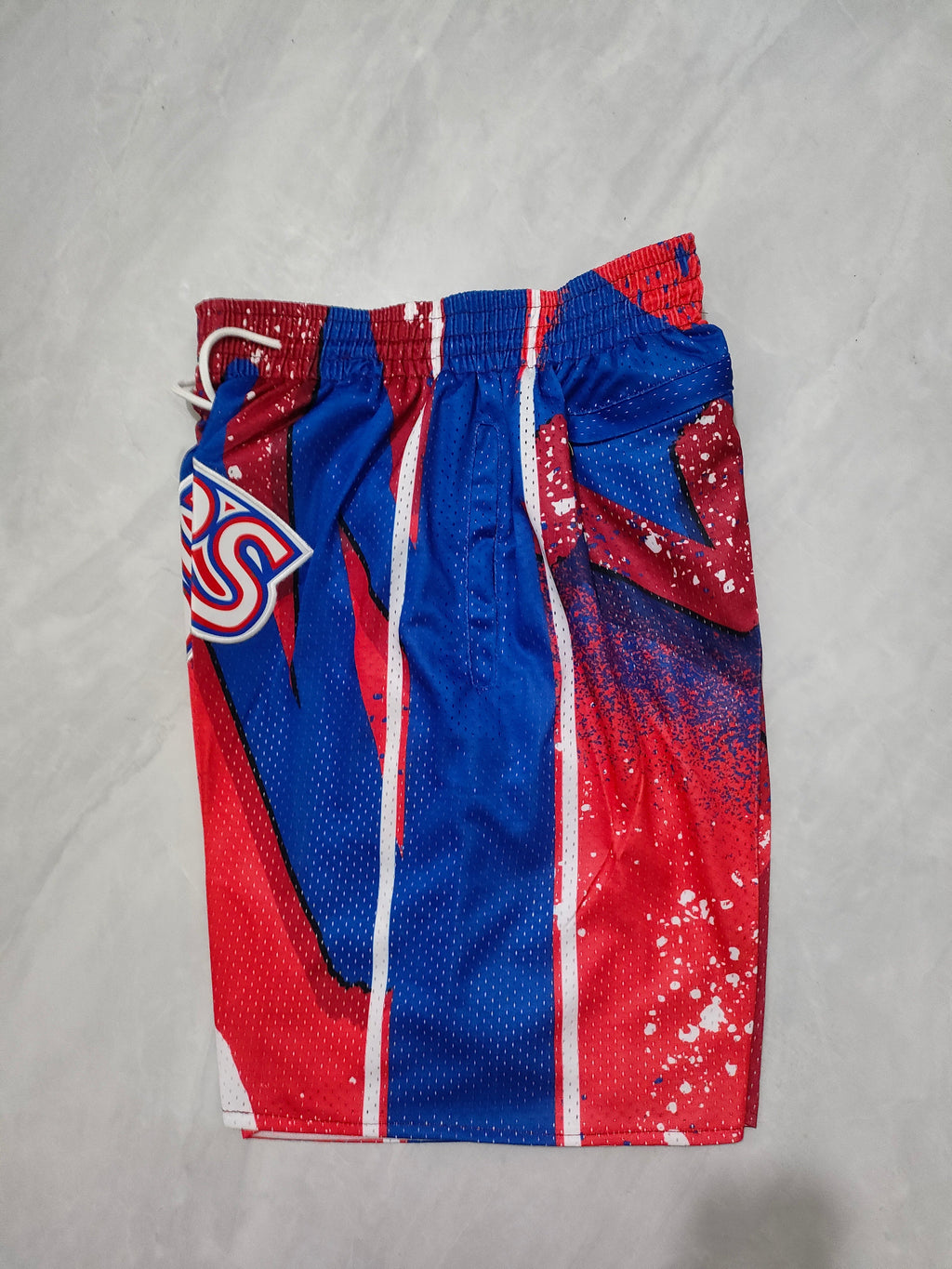 Philadelphia 76ers Red Swingman Pocket Shorts