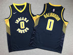 Youth Tyrese Haliburton Indiana Pacers #0   Embroidered  Jersey