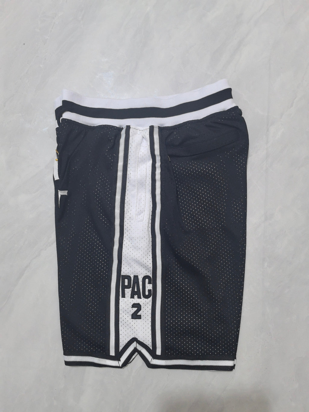 Movie Version Black Pocket Shorts