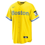 Boston Red Sox City Connect Jersey - Gold