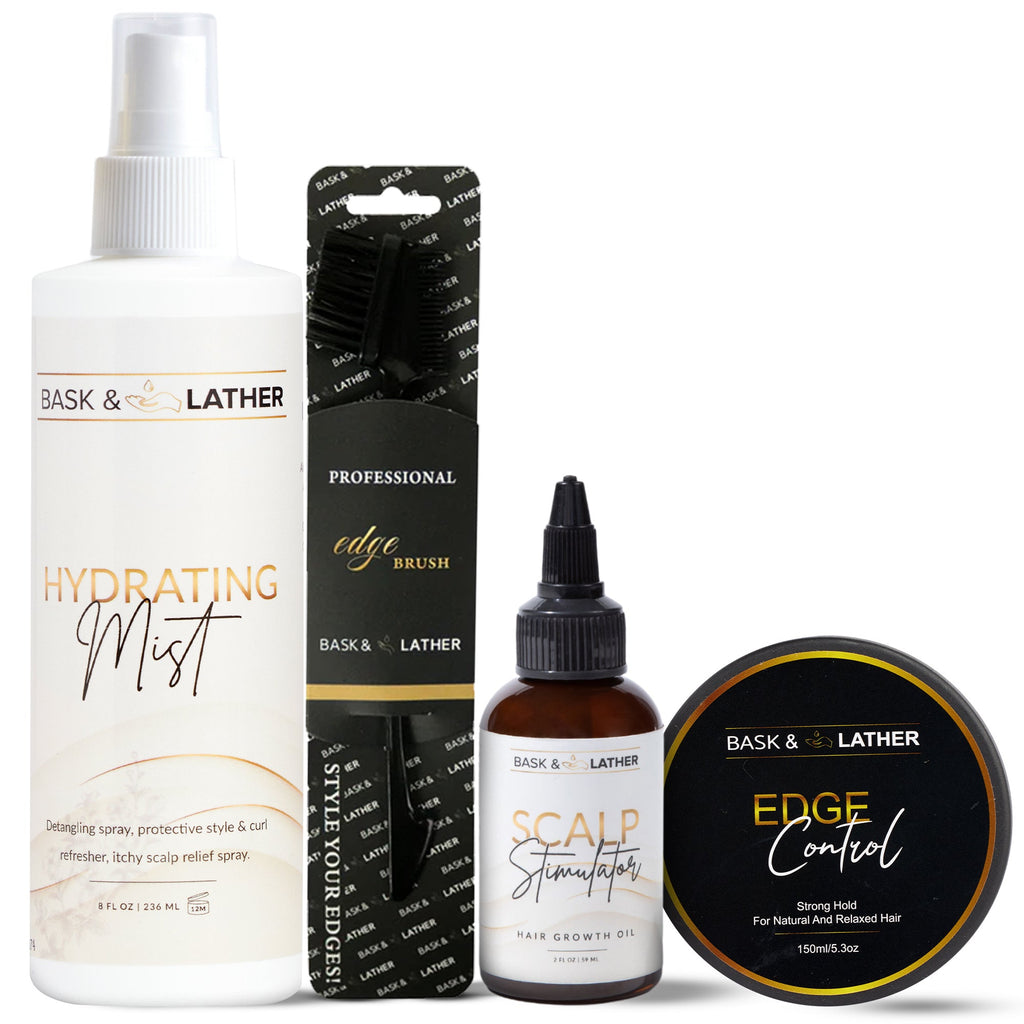Protective Hairstyle & Edge Growth Bundle