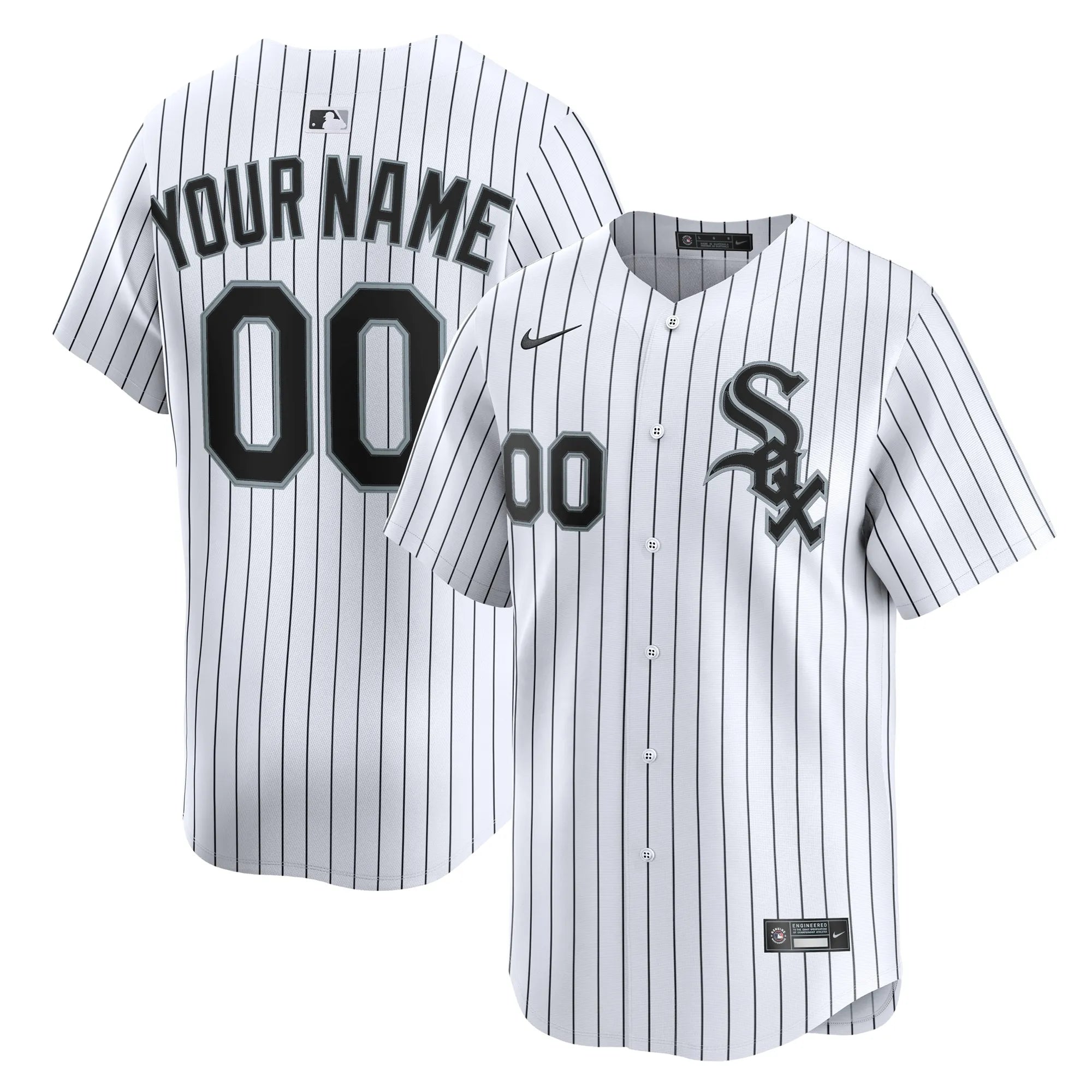 Custom Chicago White Sox Jersey - White