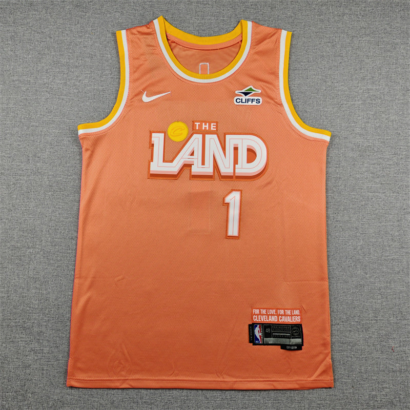 Cleveland Cavaliers James Harden #1 2026 City Edition ！ Embroidered Jersey