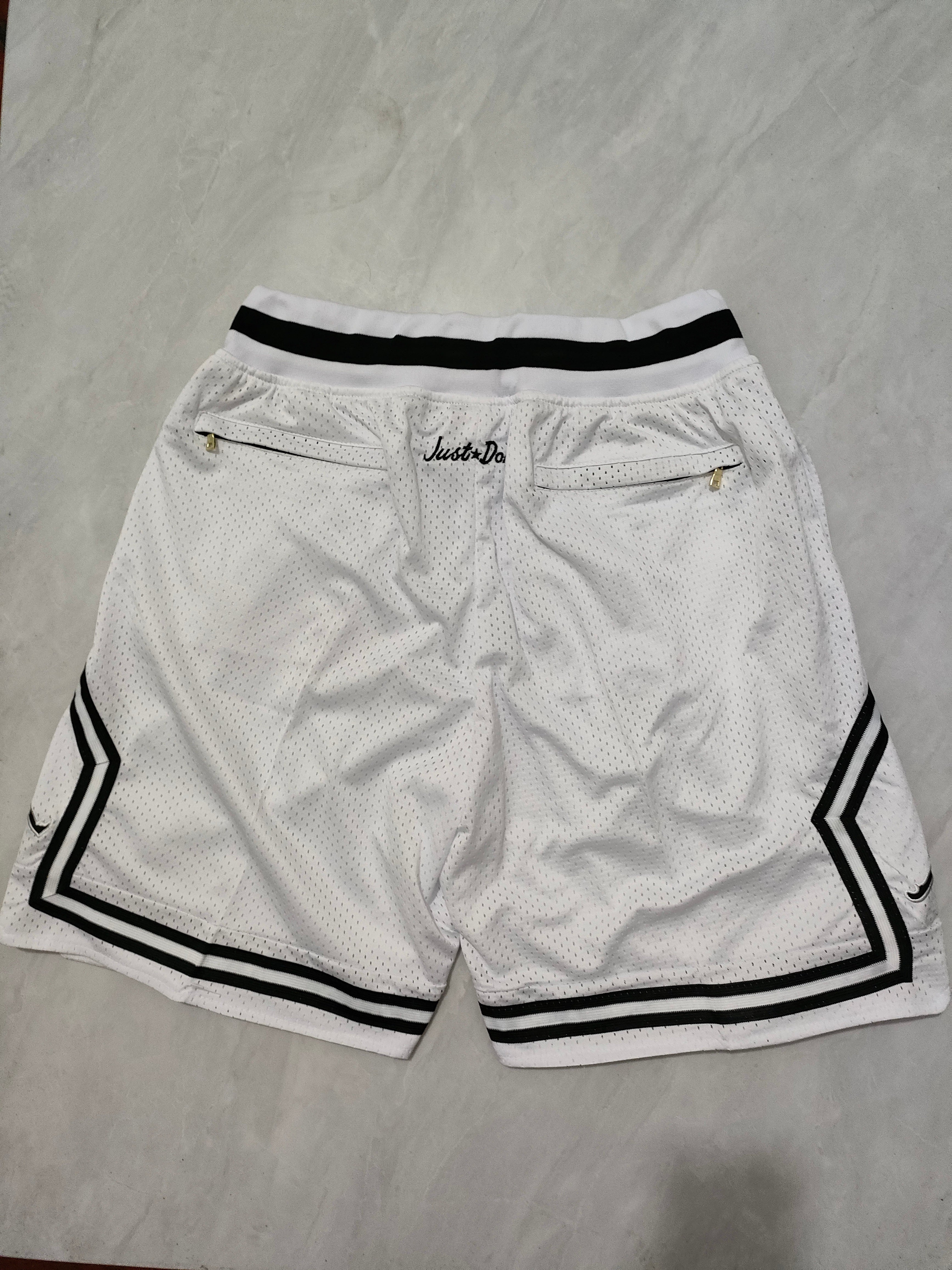 Jordan White Pocket Shorts