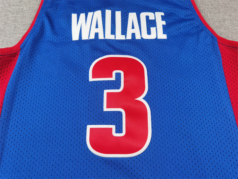Detroit Pistons Ben Wallace #3 City Edition Swingman Jersey ！ Embroidered