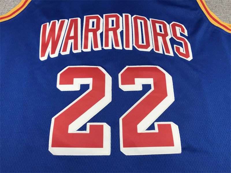 Golden State Warriors Andrew Wiggins #22 75th Anniversary City Edition Swingman Jersey ― Embroidered