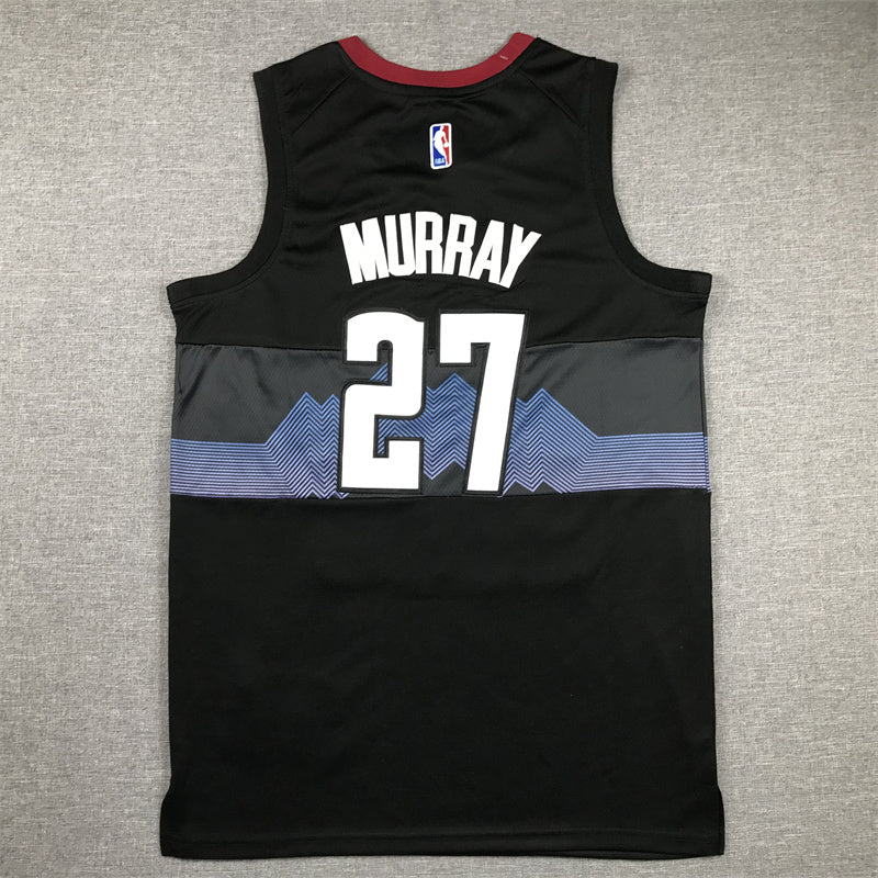 Denver Nuggets Jamal Murray #27 2024 City Edition ！ Embroidered Jersey