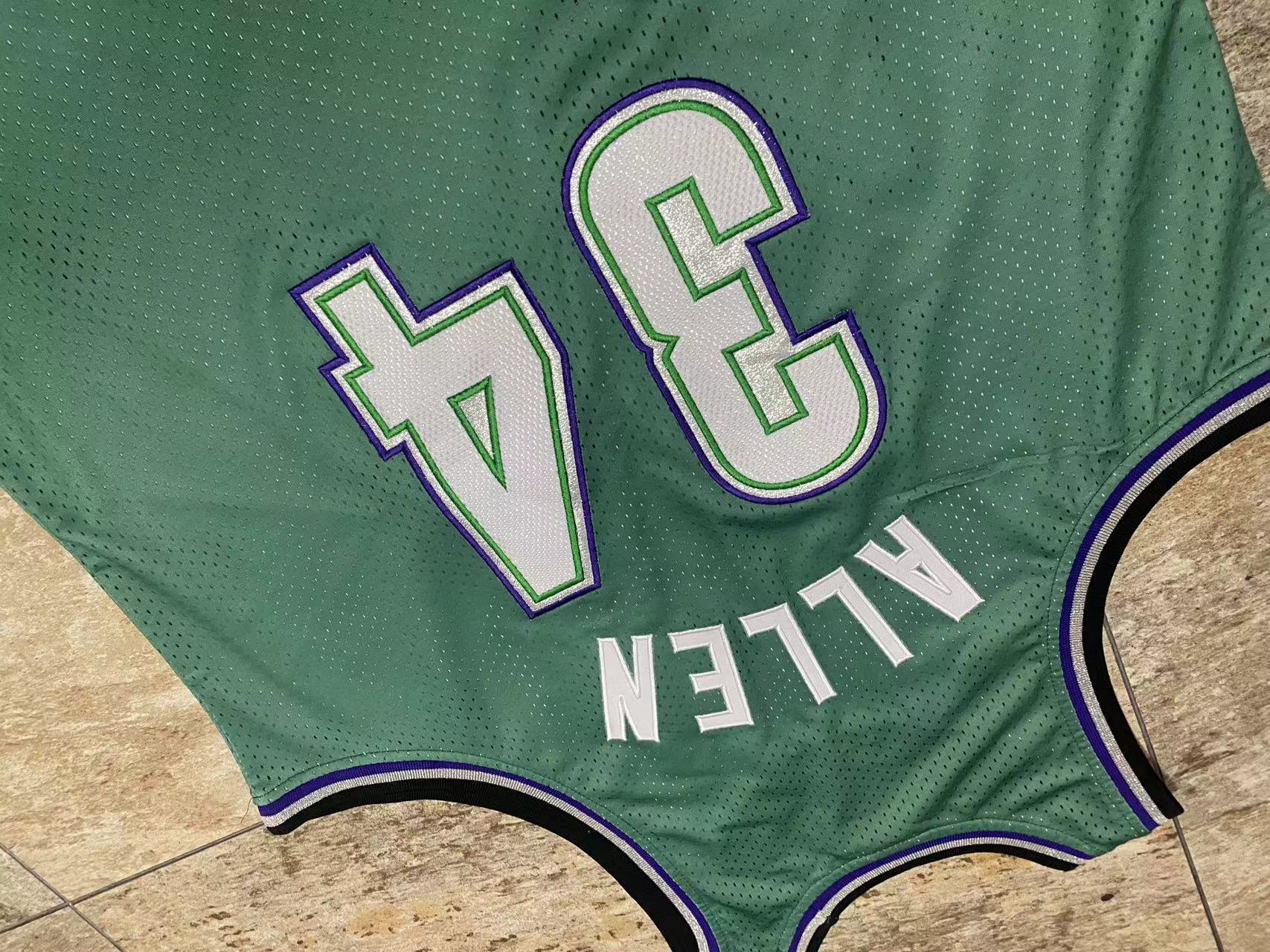 Ray Allen	 Milwaukee Bucks Green 34 MN