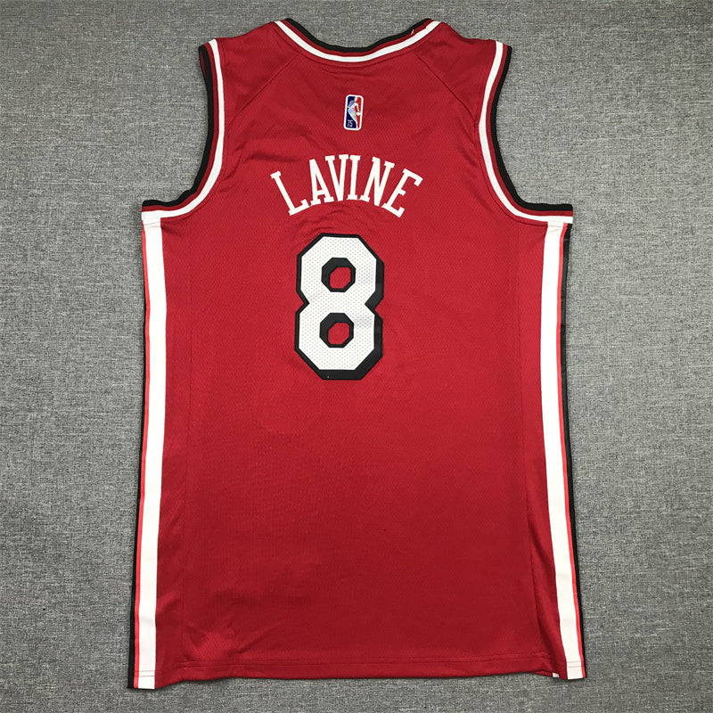 Chicago Bulls Zach LaVine #8 2022 City Edition Swingman Jersey � Embroidered