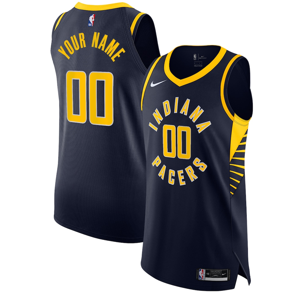 Custom Indiana Pacers Player Edition Jersey
