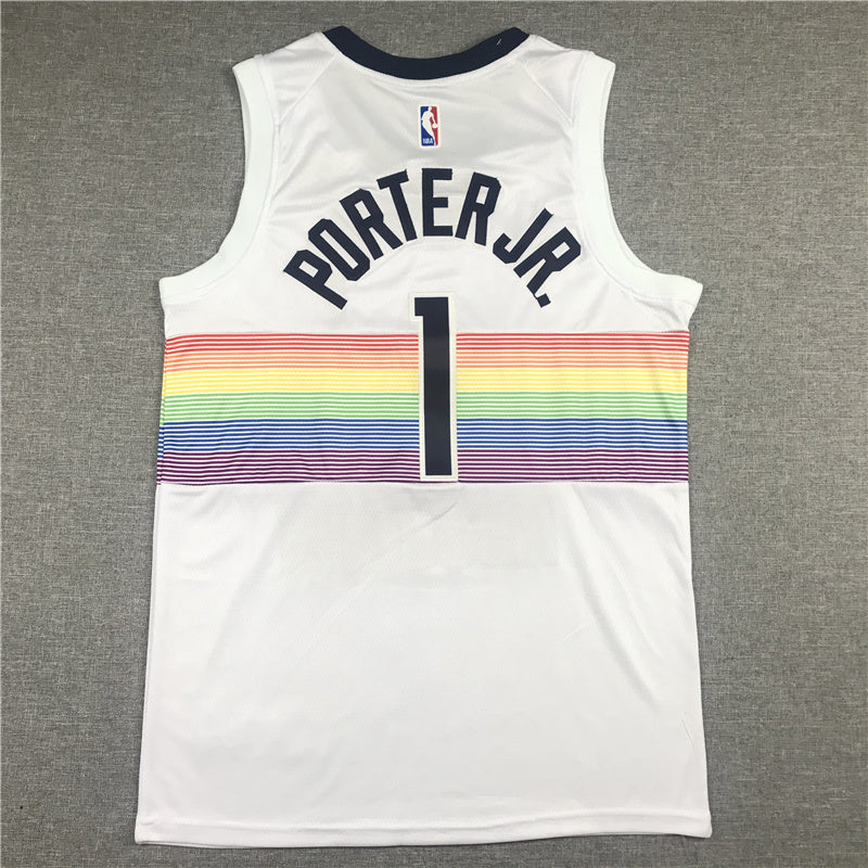 Denver Nuggets Porter Jr. #1 City Edition - Embroidered Jersey