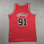 Youth Dennis Rodman Chicago Bulls #91 Embroidered Jersey