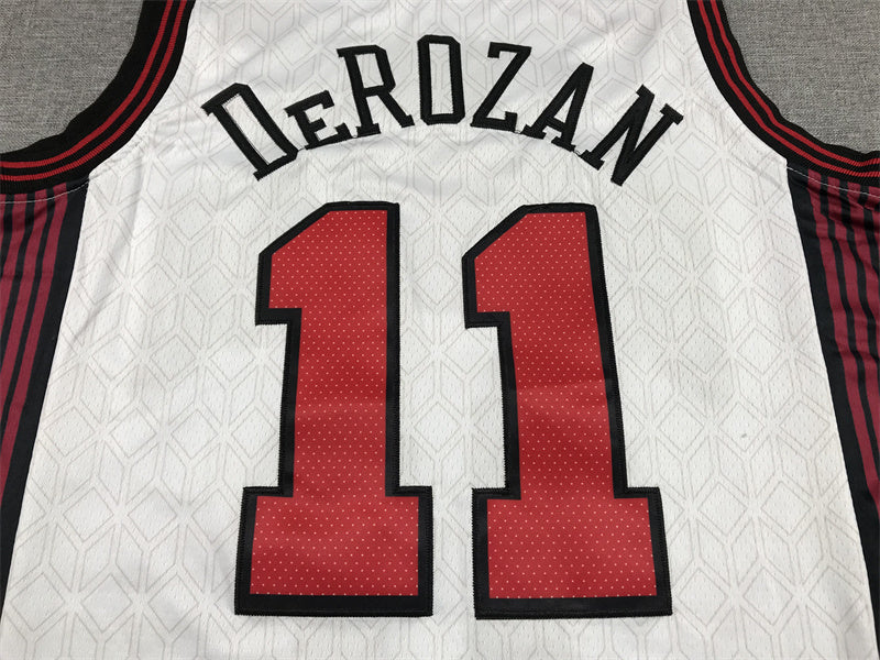 Chicago Bulls DeMar DeRozan #11 2023 City Edition Swingman Jersey ！ Embroidered