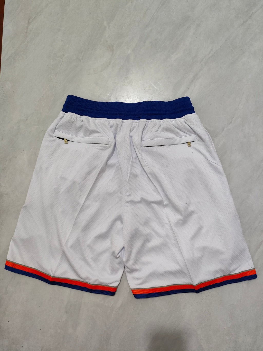 New York Knicks White Regular Edition Pocket Shorts