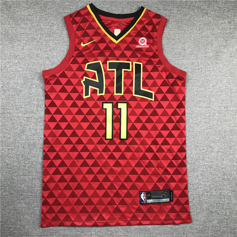 Atlanta Hawks Trae Young #11 City Edition Set ！ Embroidered Jersey