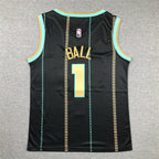 Youth LaMelo Ball Charlotte Hornets #1 Embroidered Jersey