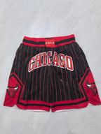 Chicago Bulls 2026 Black and Red Striped City Edition Pocket Shorts