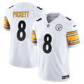 Kenny Pickett #8 Pittsburgh Steelers White Game Jersey