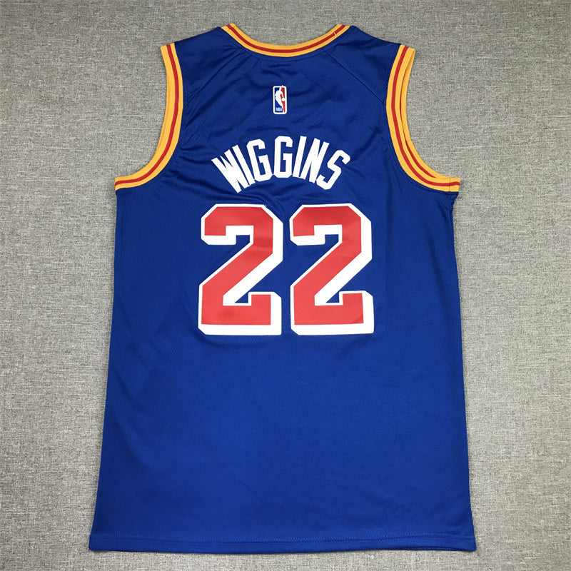 Golden State Warriors Andrew Wiggins #22 75th Anniversary City Edition Swingman Jersey ― Embroidered