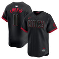 Barry Larkin Cincinnati Reds City Connect Limited Jersey - Black