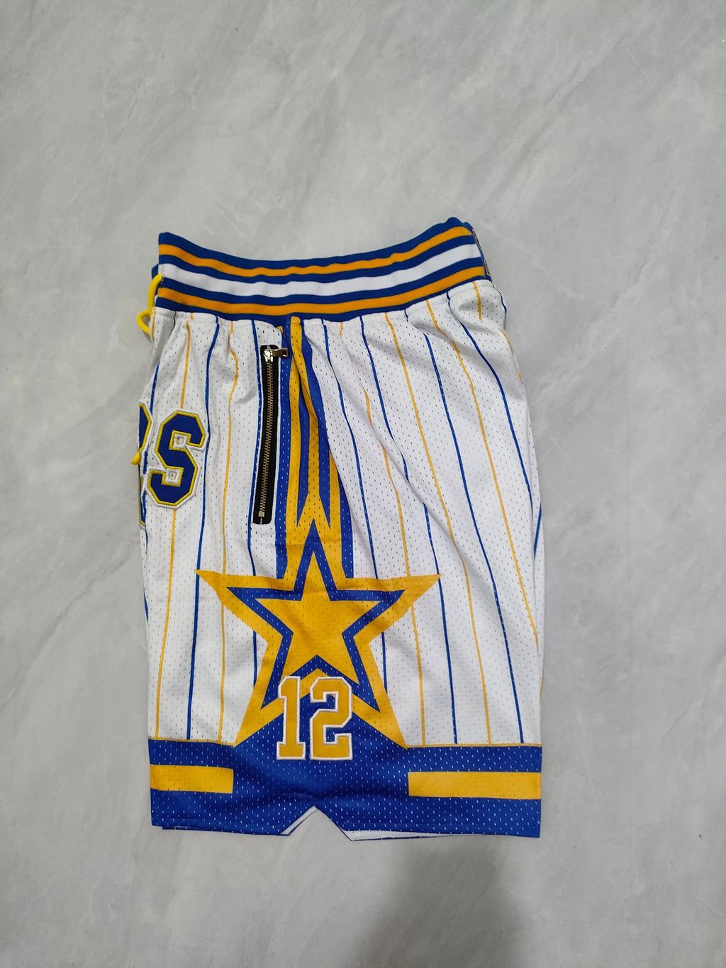 Boca Juniors White Pocket Shorts