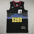 Denver Nuggets Jamal Murray #27 2024 City Edition ！ Embroidered Jersey