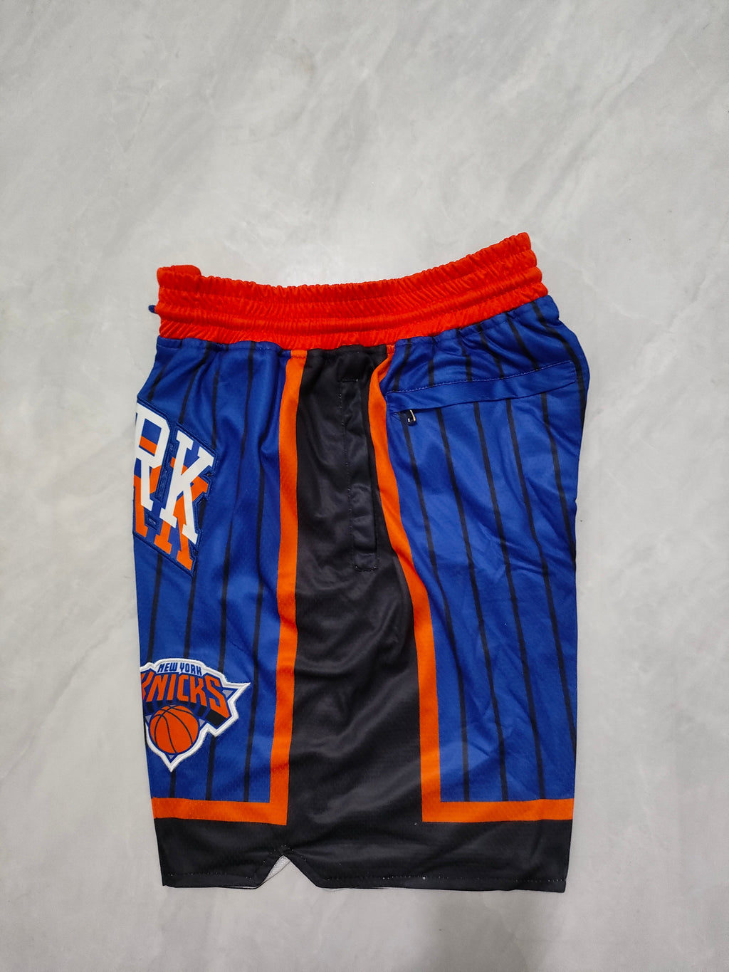 New York Knicks Blue City Edition Pocket Shorts