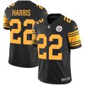 Najee Harris #22 Pittsburgh Steelers Black Game Jersey