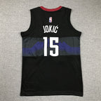 Youth Nikola Joki? Denver Nuggets #15 City Edition Embroidered  Jersey