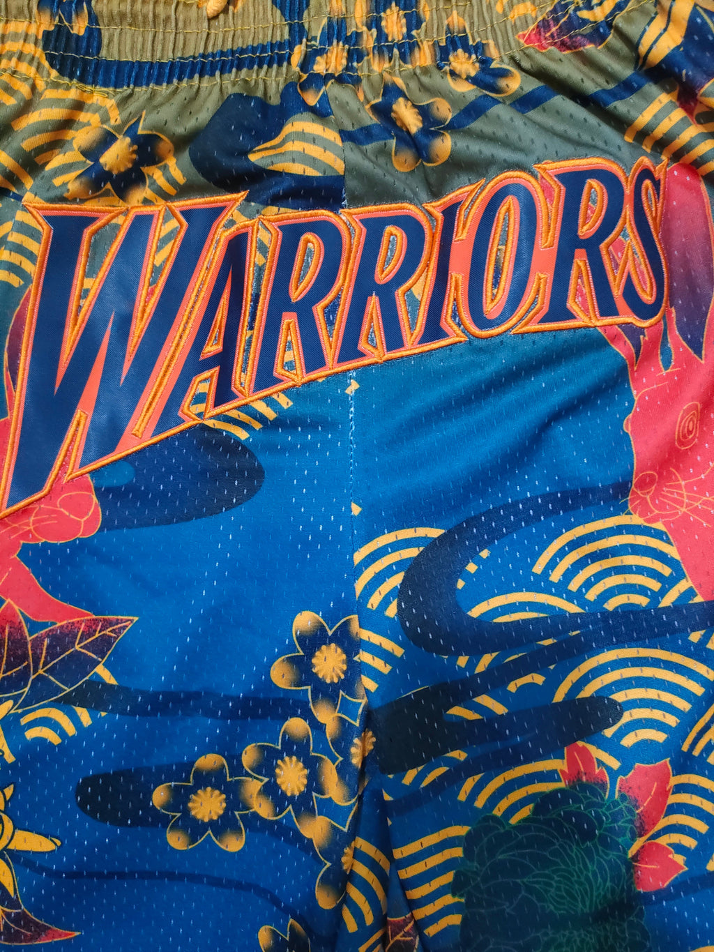 Golden State Warriors Blue Rabbit Year Limited Edition Pocket Shorts
