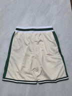 Boston Celtics Off-White Pocket Shorts