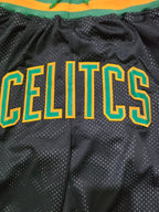 Boston Celtics Black & Gold Edition Pocket Shorts