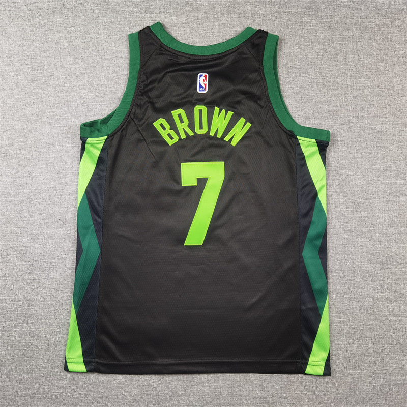 Youth Jaylen Brow Boston Celtics #7 Embroidered Jersey