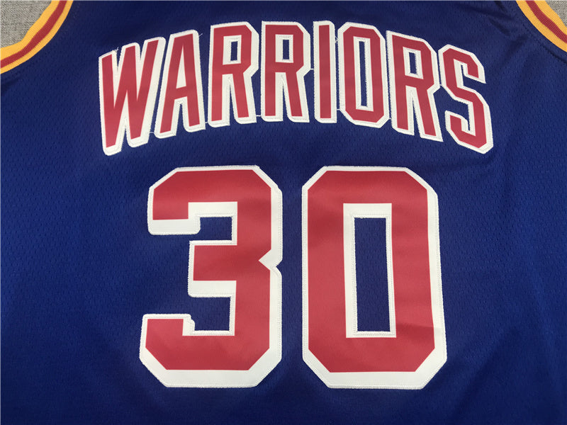 Golden State Warriors Stephen Curry #30 75th Anniversary City Edition Swingman Jersey ― Embroidered